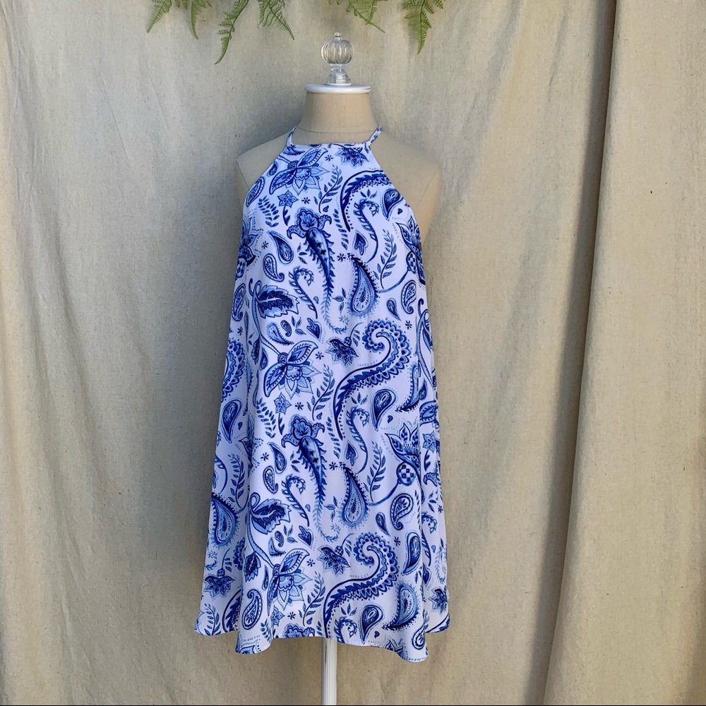 SHOW ME YOUR MUMU Paisley Gomez Shift Mini Dress